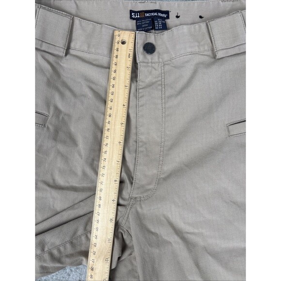511 Tactical Pants Mens 38x30 Measures 38x33Tan Cargo Ripstop Tactical Beige Tan - Picture 7 of 9